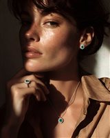 Fabriano - Piazza del Comune 25 - Ringe Bliss Dame Bl girasole in Weißgold Smeraldo 0.16 Ct 20109822 - 20109822